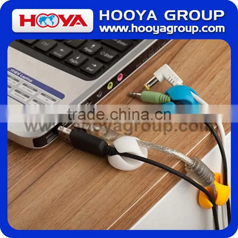 6PCS 2Holes Cable Clips/Scattered Wires Organize/Cord Clamp