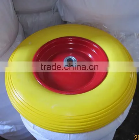3.5-4 color tyre for wheel barrow, hand truck, tool cart