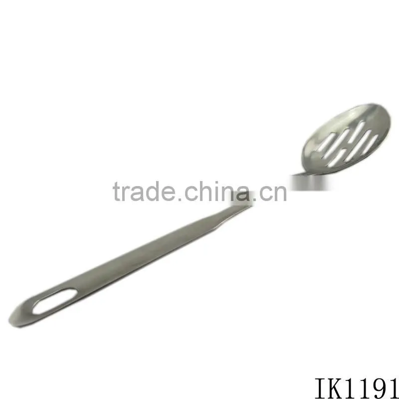 Kitchen cooking stainless steel colander spoon
