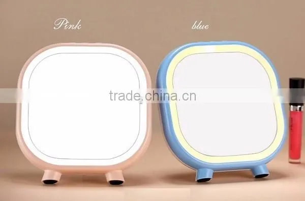 Lighted Makeup Vanity Mirror with Bluetooth Audio Speaker