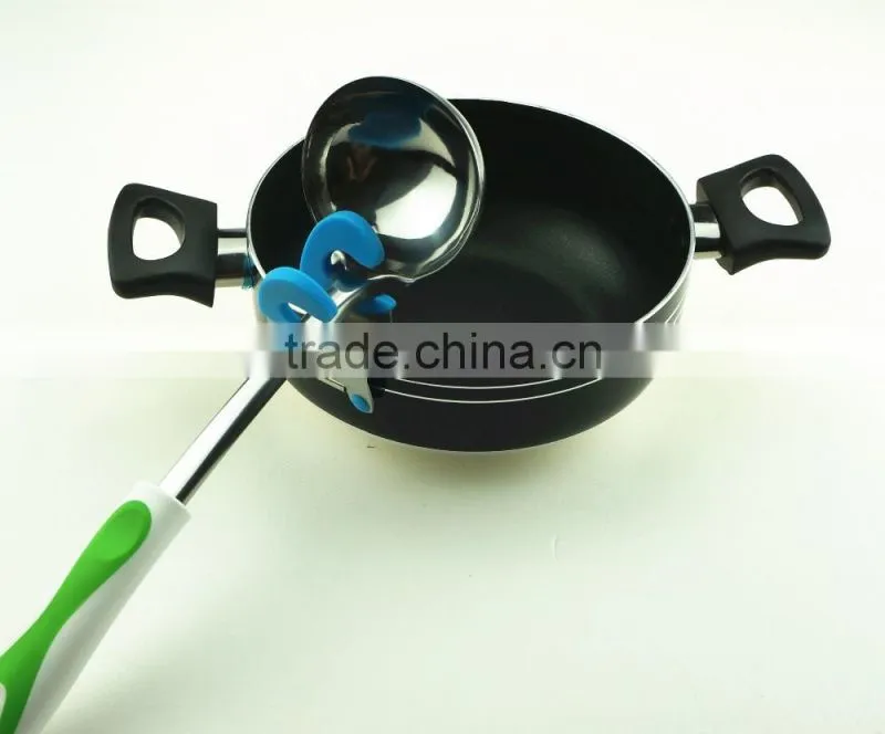 42129 silicone stainless steel pot clips