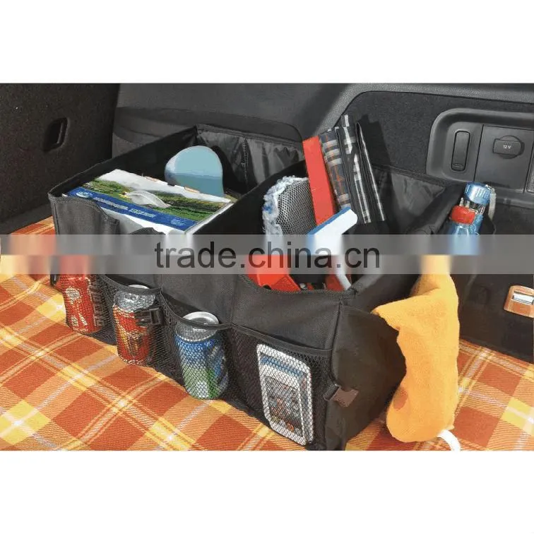 2015 Popular Foldable Car Trunk Storage Organizer , Collapsible Car Organizer