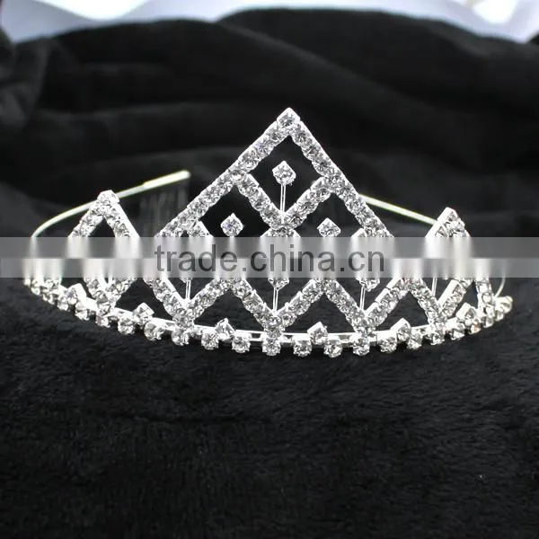 Rhinestone Party Crown Tiara Headbands
