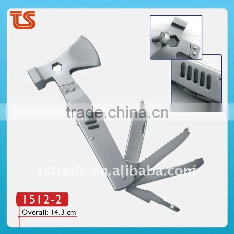 2014 New stainless steel multi cutler warrior tool with hammer (8910B )