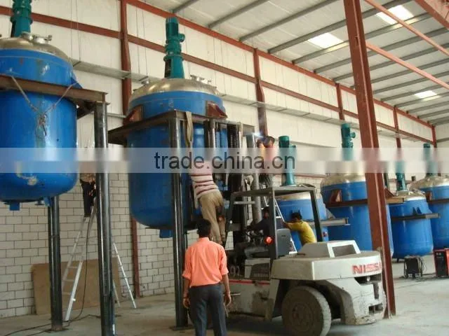 chemical reactor for complete epoxy/Phenolic/unsaturated polyester resin production line/stainless steel chemical reactor
