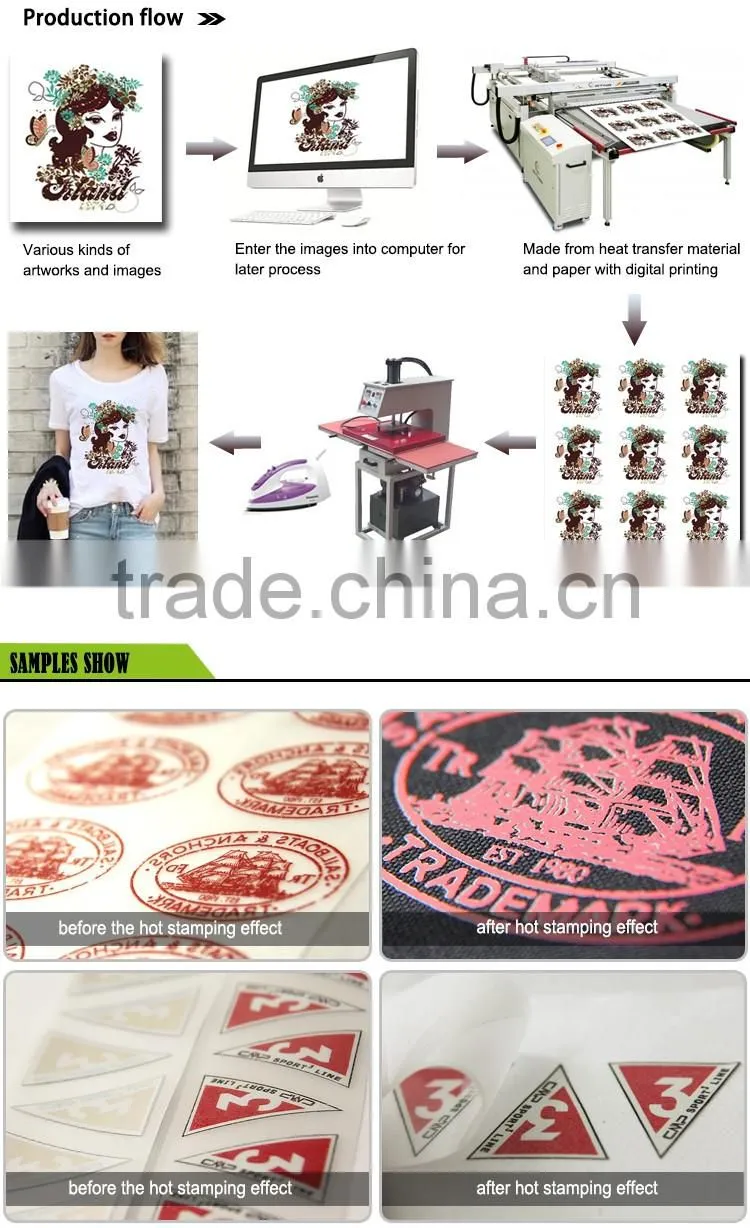 2015 custom garment cute silicone print on fabric labels