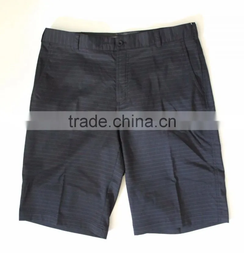 Modern Tech Cool New All Sizes Dri-Fit Black Strip Golf Shorts