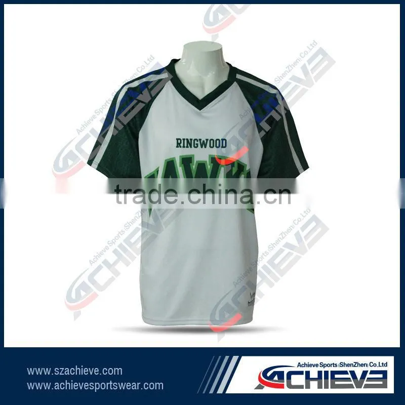 custom designs long sleeve soccer jersey shirt