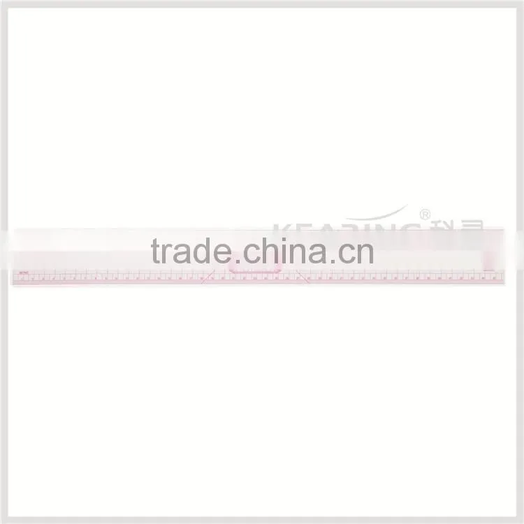 1.2mm thick 18" &45cm sized width Sandwich line printing PVC flexible garment ruler for fashion design and tailor pattern#8095