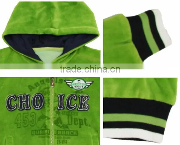 2015 soft velvet wholesale boutique china cheap latest design kids tracksuits