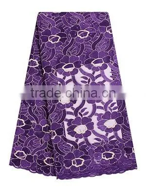 Bestway top-end handmade embroidery tulle lace beaded bridal lace fabric french net lace fabric with high quality FL0245