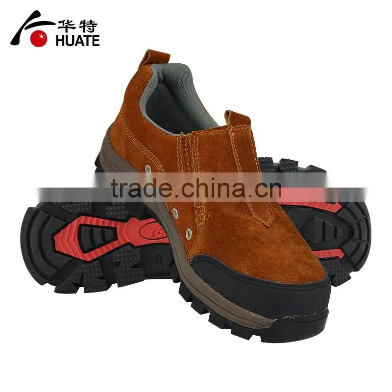 Welding genuine leather workplace safety shoes for welders