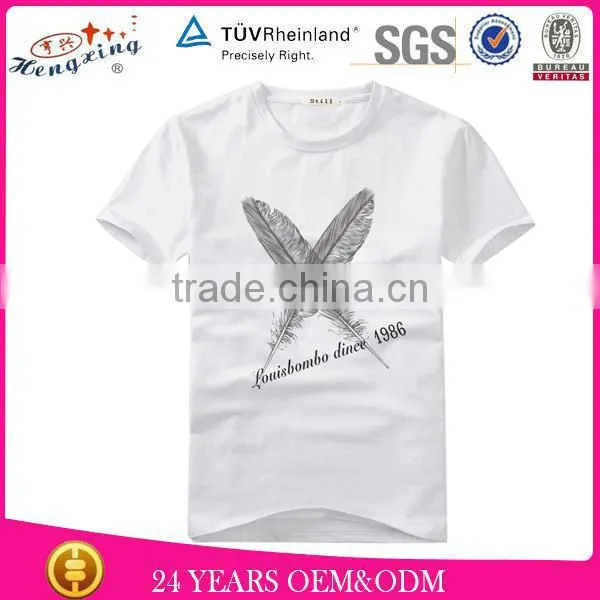 Hot Sale Cheap 100% Cotton New Model Custom Wholesale Plain T Shirts