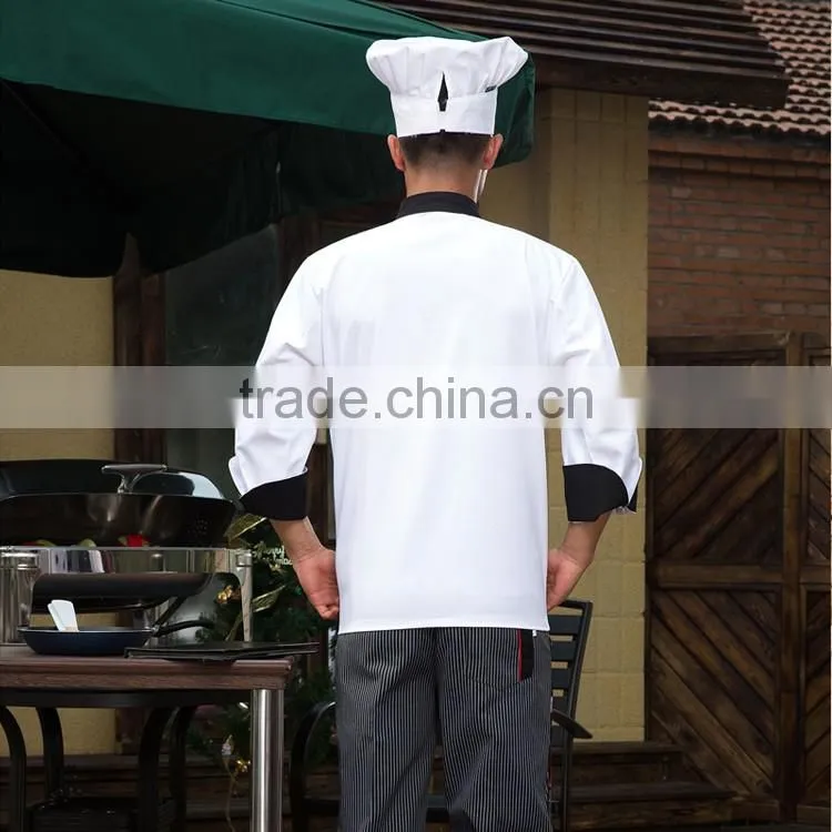 China Wholesales Factory OEM Supply Chef Uniform Hotel Kitchen Uniforms