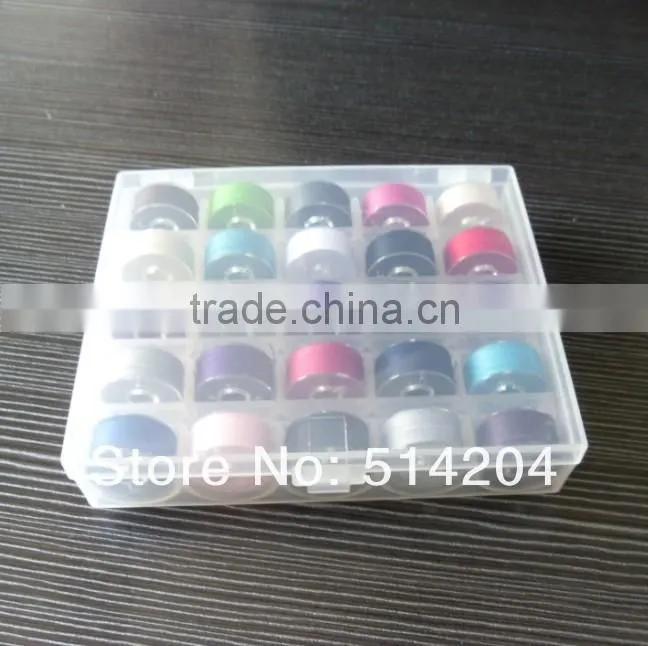 New Packing L Plastic Color Prewound Bobbin