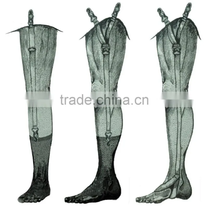 Straight,Stirrup,Y Style Shirt Stays Shirt Holders with Locking Clamps- Black 4pack