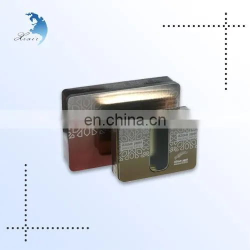 Wholesale Promotional High Quality Square Shape Metal Tin Boxes With Window