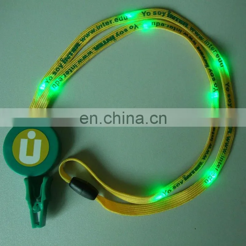 LED Christmas flashing pendant lanyard