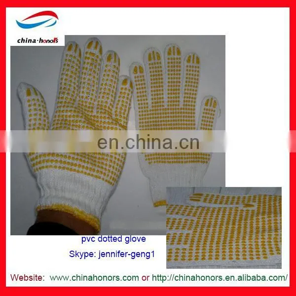 western safety gloves safety working gloves/string knit work gloves