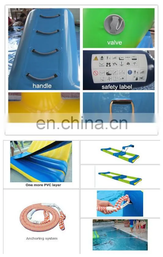 Blue inflatable water pool for zorb ball inflatable pool for water balls