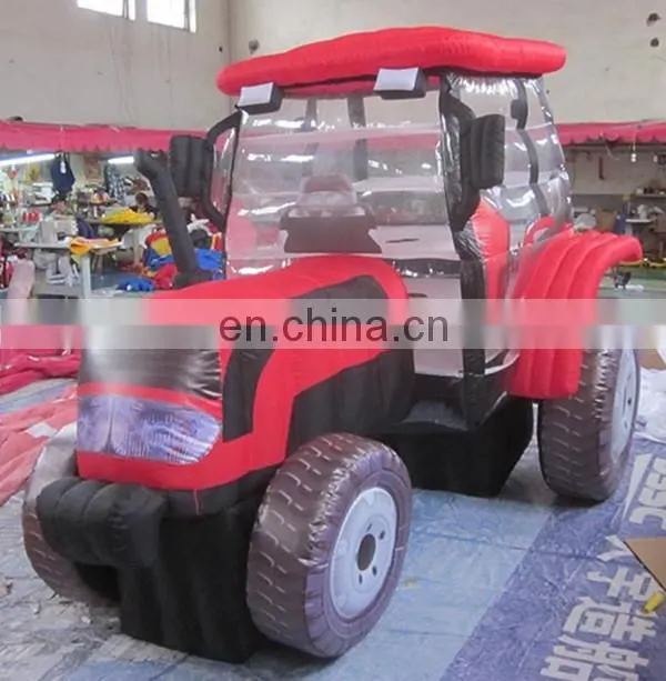 inflatable tractor car for advertising