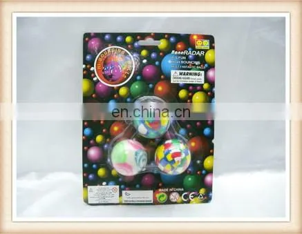 3pcs bounce back ball, rubber foam ball
