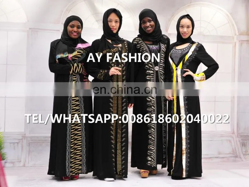 Wholesale dubai butterfly cotton abaya