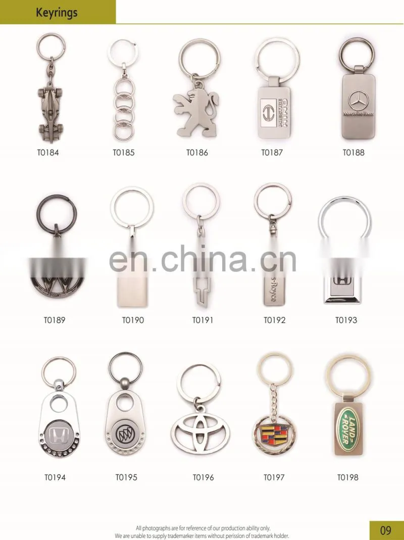 Customized Round metal keyring buy gold plating metal keychain from custom keychain maker