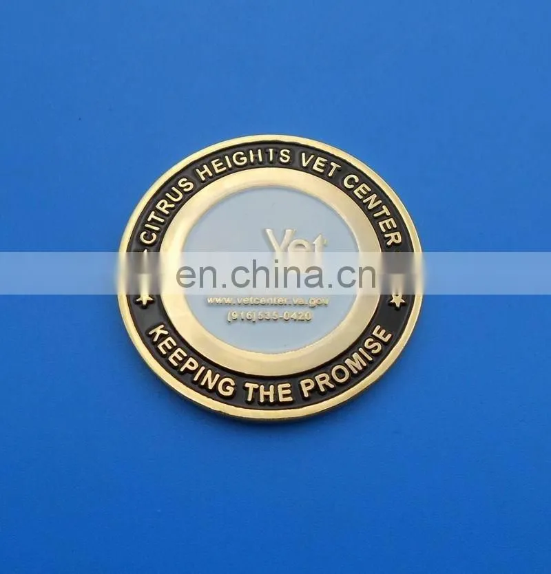 keeping the promise vet center advertising coins for promotion