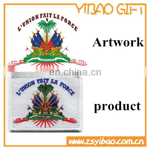 Custom Iron on backing embroidery patches