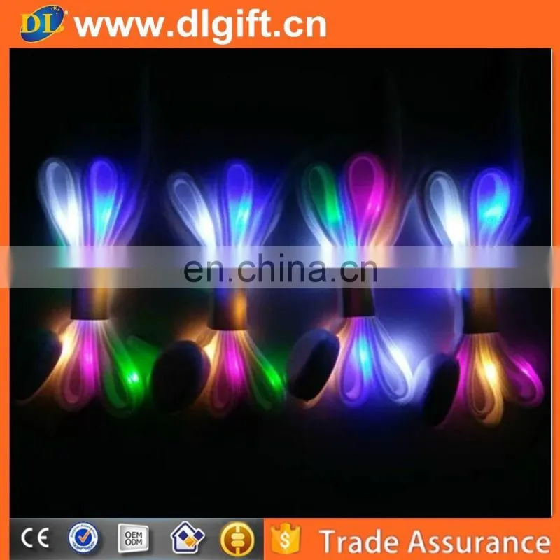 2018 Hot Selling Factory Price Led Shoe Lace Flashing Luminous LED Shoelaces