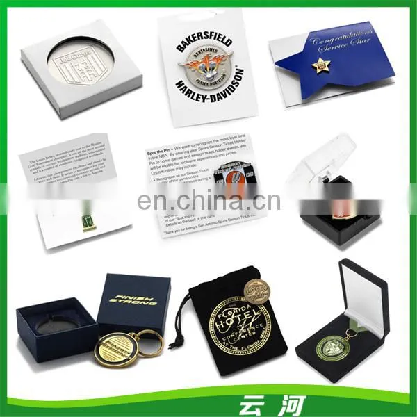 Winho die struck antique pins , award pin badge