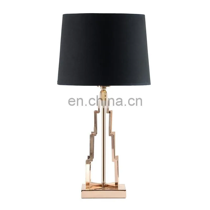 new design metal table lamp item type and European style decoratin bedroom desk lamp