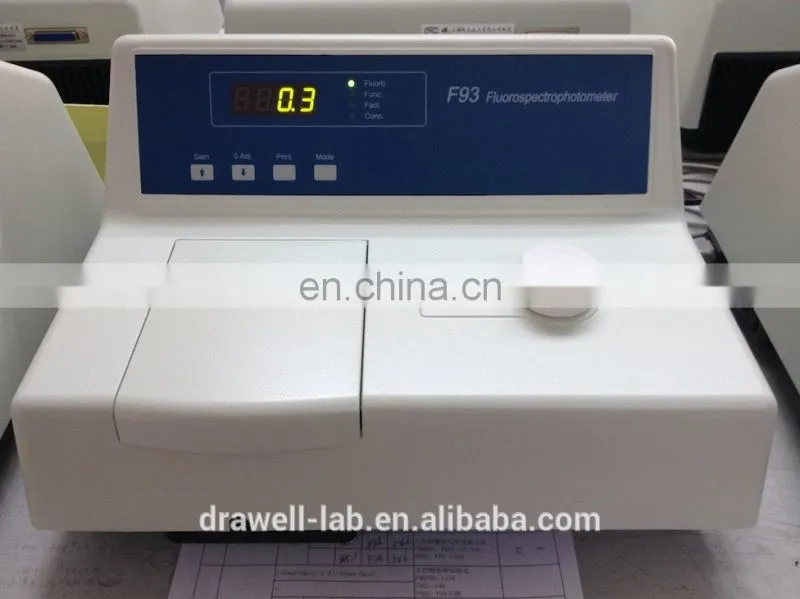 DRAWELL BRAND F96Pro fluorescence spectrometer prices