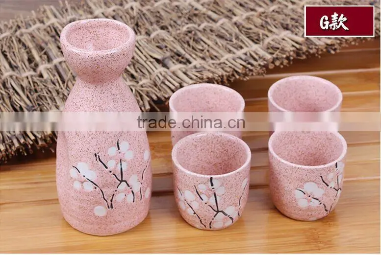 HOT!!Ceramic wine gift set wine accessories set