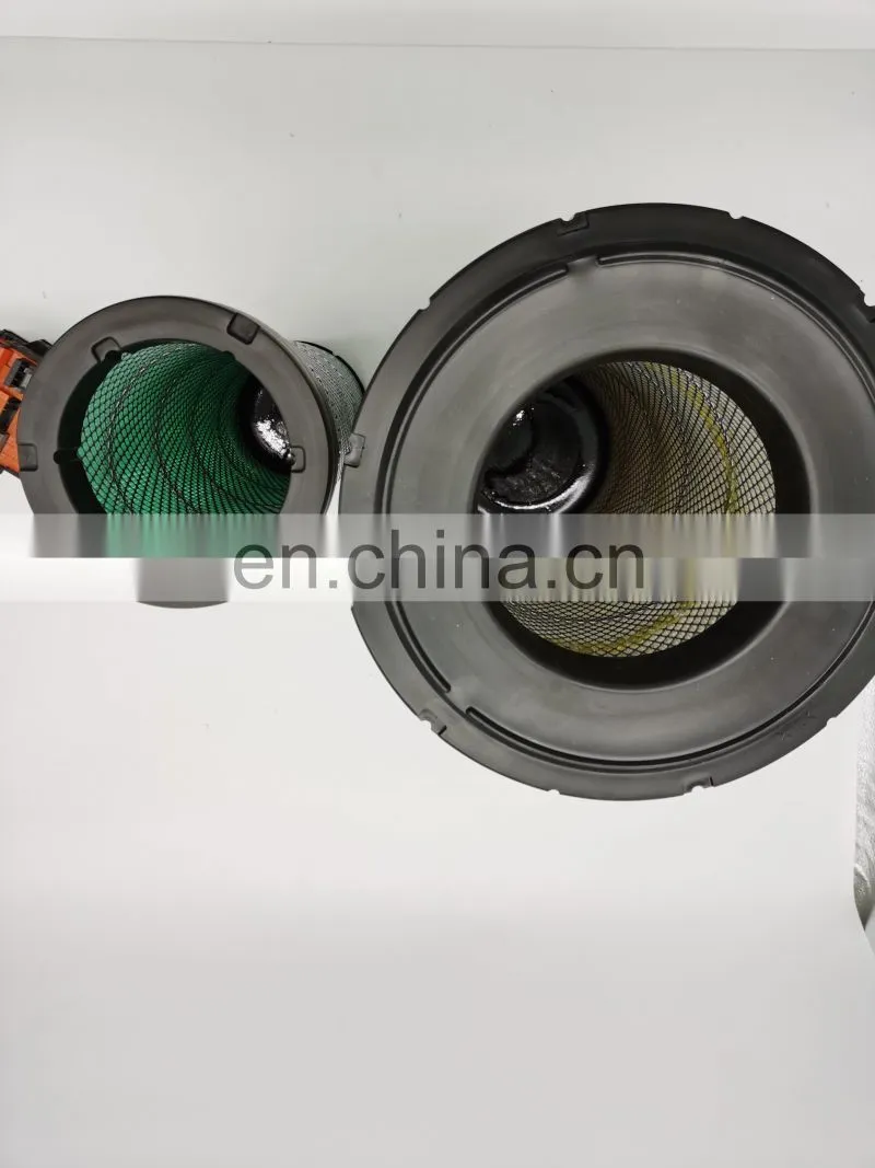 hot selling excavator parts air filter 106-3969+106-3973 AF25262+AF25263 for E345D,E349D