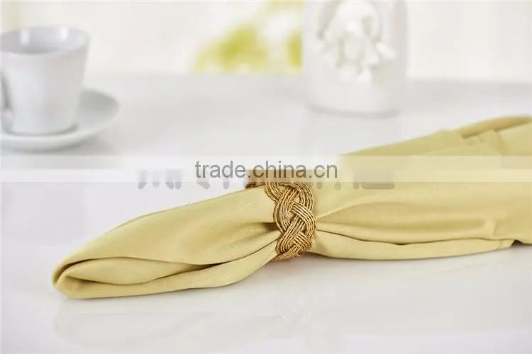 2016 New Arrival Popular Hot Sale Flower Wedding Napkin Rings For Wedding