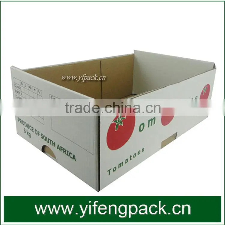 Ecofriendly Brown Frozen Food Box Packaging