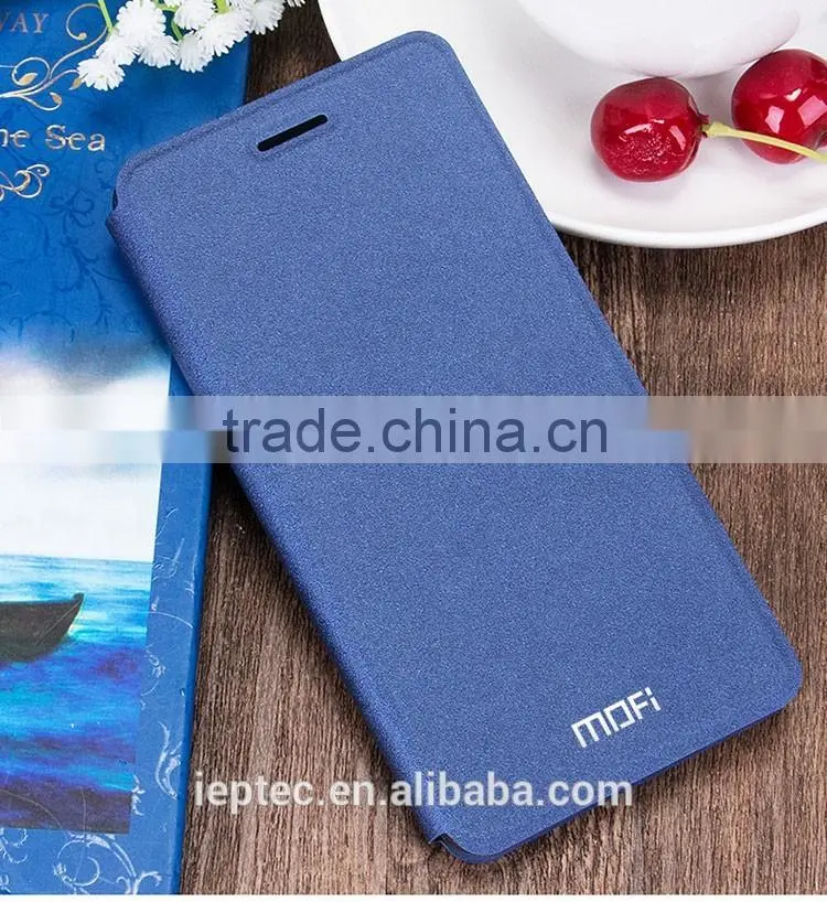 New MOFi Case Celular Housing for OnePlus Three, OnePlus 3, Blank Mobile Phone Coque Leather Flip Cover for One Plus Three