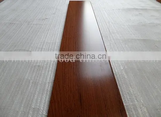 UV stained color high gloss teak engineered wood flooring