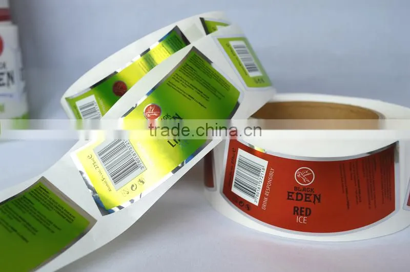 Shanghai custom printed waterproof transparent price label
