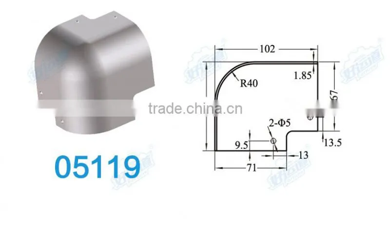 05119 Aluminium Corner Guards