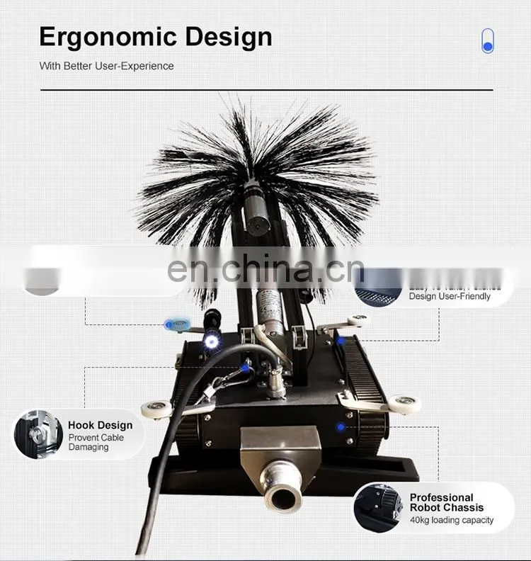 Air Pipe Cleaner Oven Cleaning Machine for Circular Duct