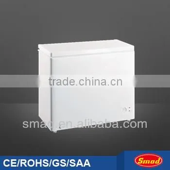 138L glass door freezer ice cream freezer display freezer