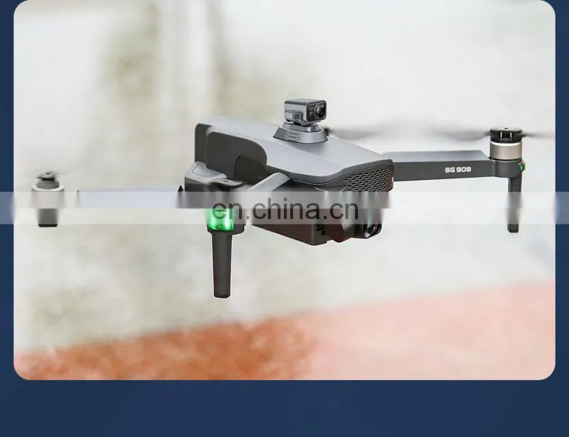 SG908 PRO 4K camera can foldable 3 axis gimbal camera EIS anti-shake smart follow headless mode drone