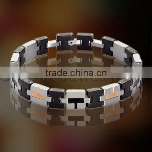cheap fine jewelry classic stainless stretch mens bracelet