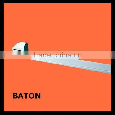 Electronic holder super slim T8 fluorescent light fixture mounting bracket