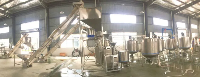 Automatic 500kg/h Peanut Butter/Paste/Jam Production Line/Processing Machine