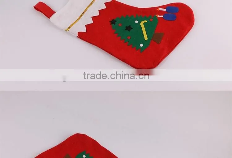 Promotion New Coming OEM Wholesales Christmas Stocking Felt Xmas Gift