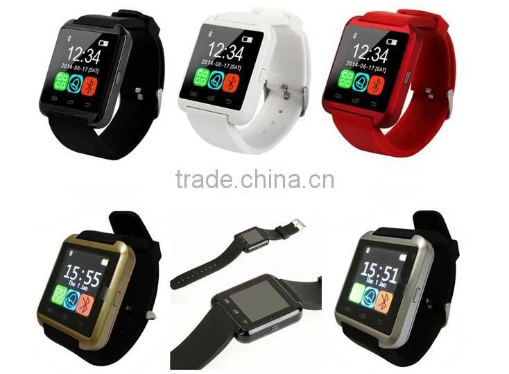 Bluetooth Smart Watch Wrist Watch U8 SmartWatch for Samsung S6/S5/Note 4/Note 3 HTC LG Huawei